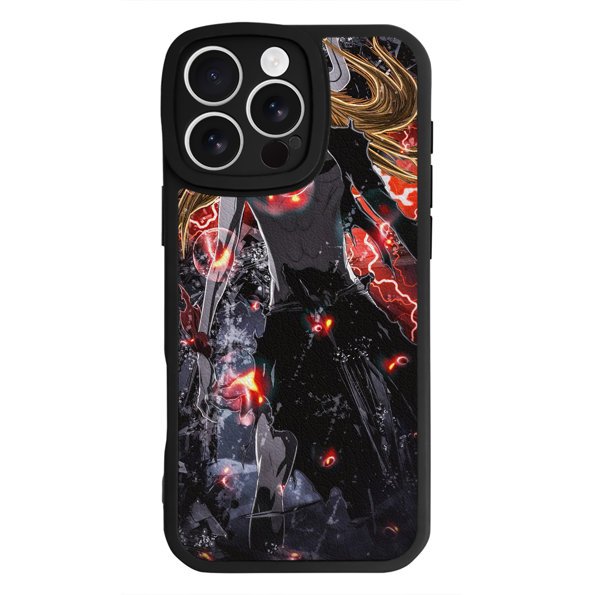 （画像用） ブリーチ BLEACH 【iPhone 16シリーズ対応】シリコンスマホケース（レザー調） 材質：シリコン